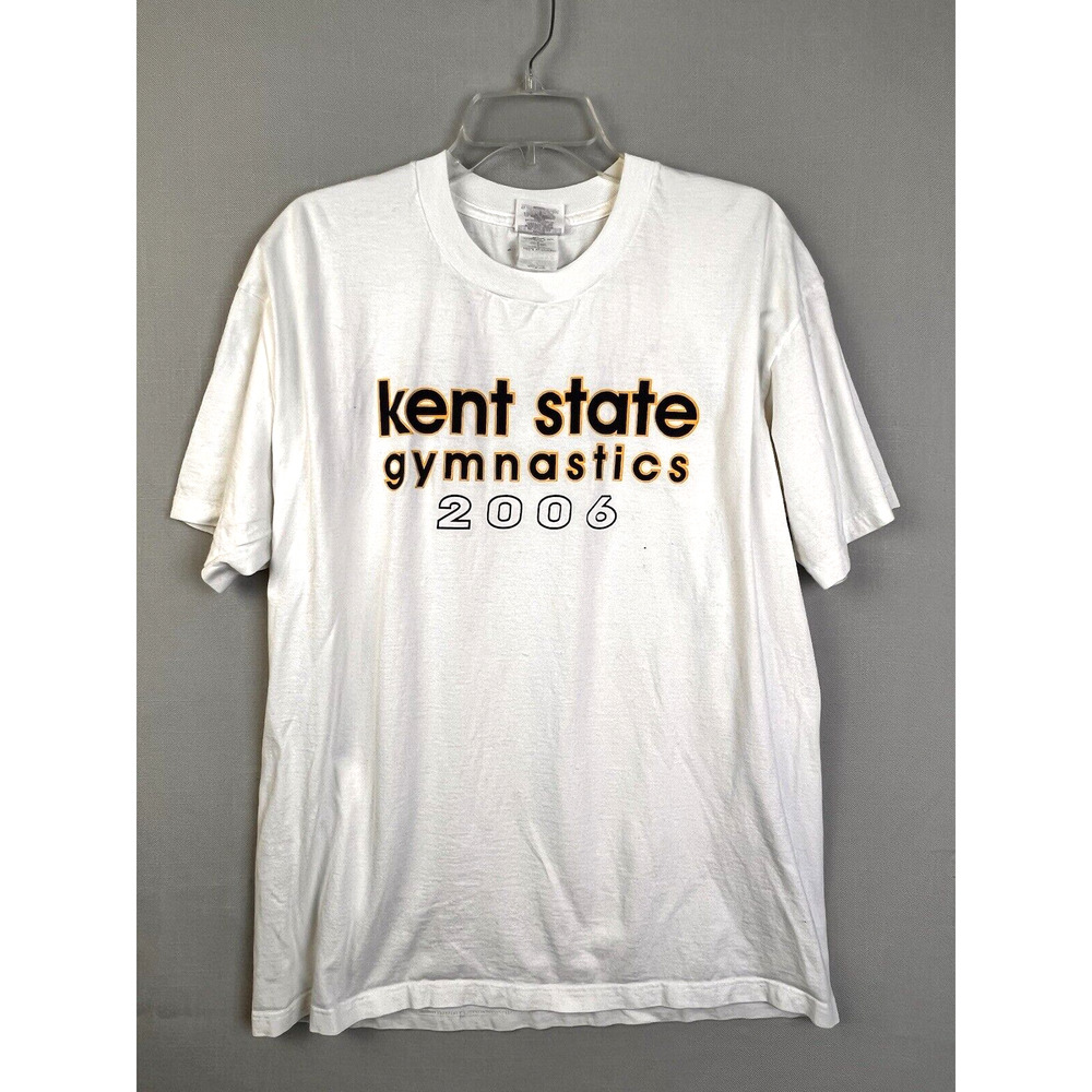 Kent State G ymnastics 2006 T Shirt XL White College Sports Casual Ohio